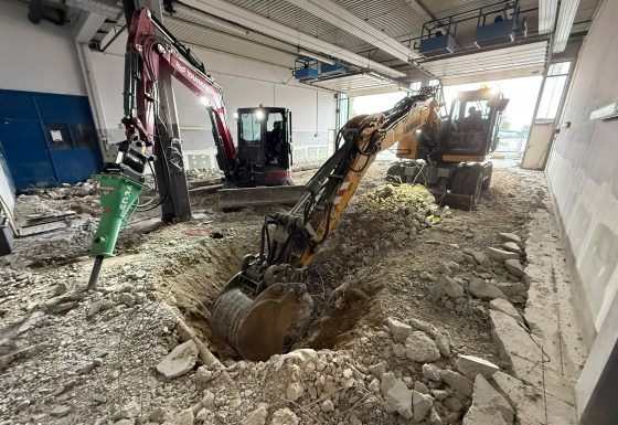 Preureditev tovarniške hale